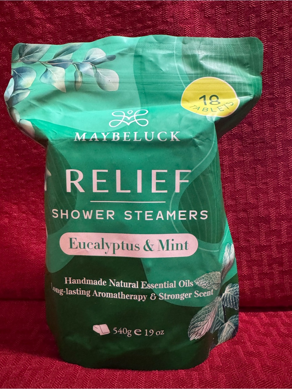 Maybeluck Relief Eucalyptus & Mint Shower Steamers